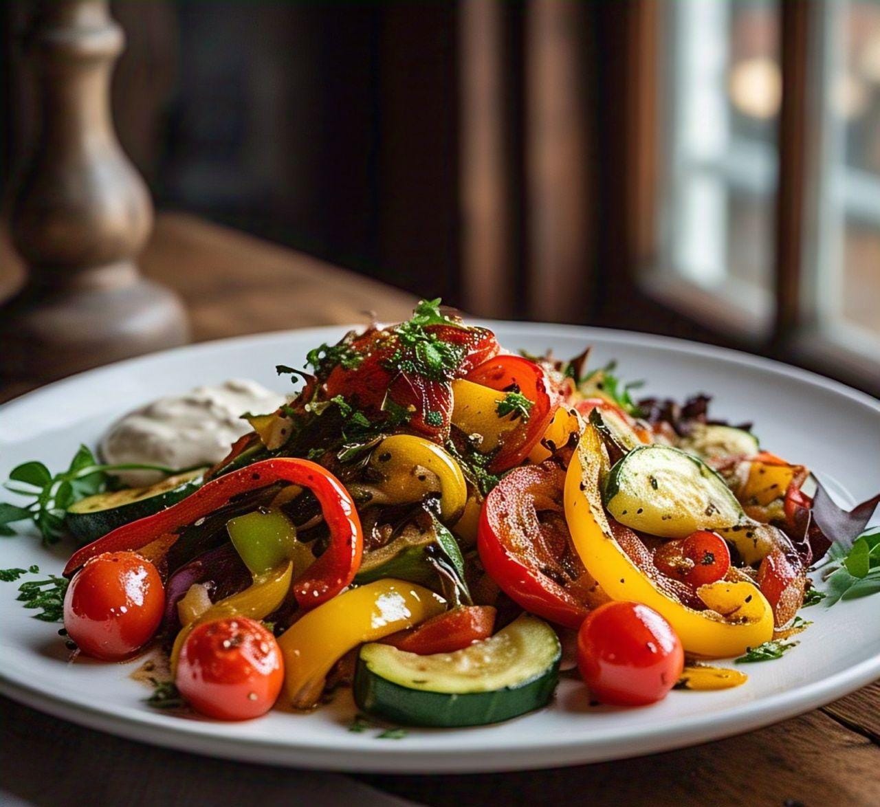 Nutritional Sauted Green Veggie Salad