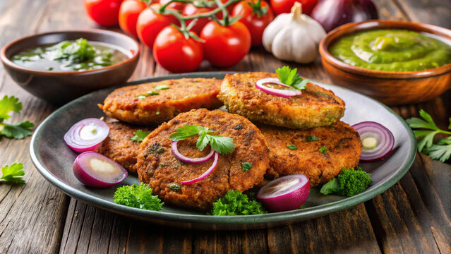 Lajatdar Chicken Shami Kabab